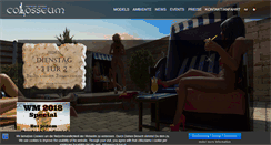 Desktop Screenshot of fkk-colosseum.com